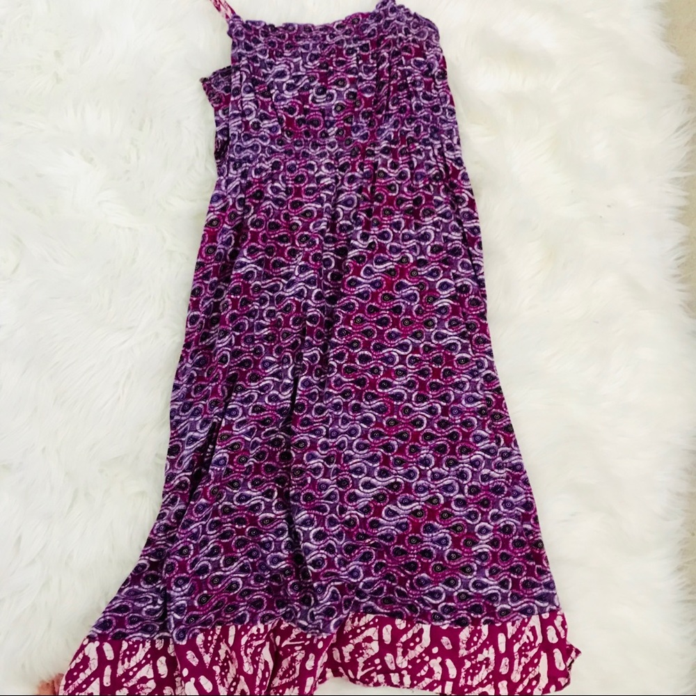 💗FLORAL PATTERN SPAGHETTI STRAP SUN DRESS